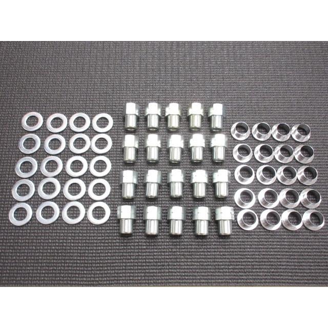 特殊ナット トヨタ純正 アルミホイール 用 平面座 M12XP1.25 ナット 20