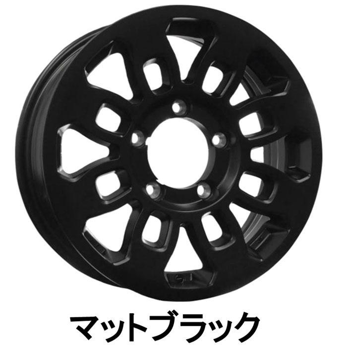 送料無料 エムブロ MBRO マッドサンダー 16インチ 5.5J +22 PCD139 5穴 