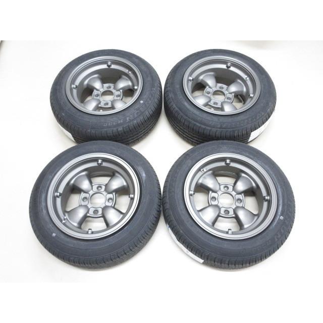 タイヤ付 新品 ゴッティ レプリカ (14インチ PCD114.3 8J ±0 2本)(14