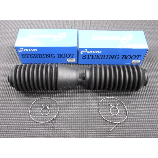 日本製 AE86 ラックブーツ 重ステ用 左右 レビン トレノ タイロッド 