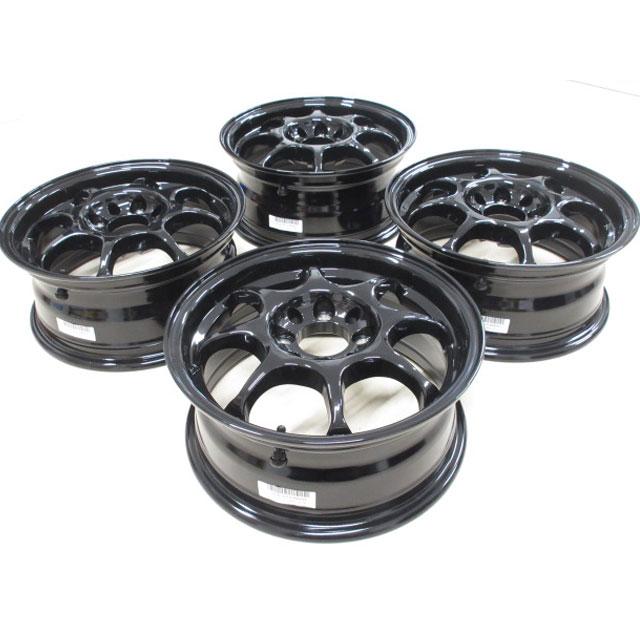 軽量 MBRO Sport エムブロ スポーツ 14インチ 6J +38 4穴 PCD100 黒 4本セット TE37 HA23 エッセ HA36 カプチーノ ビート L275 L235の画像