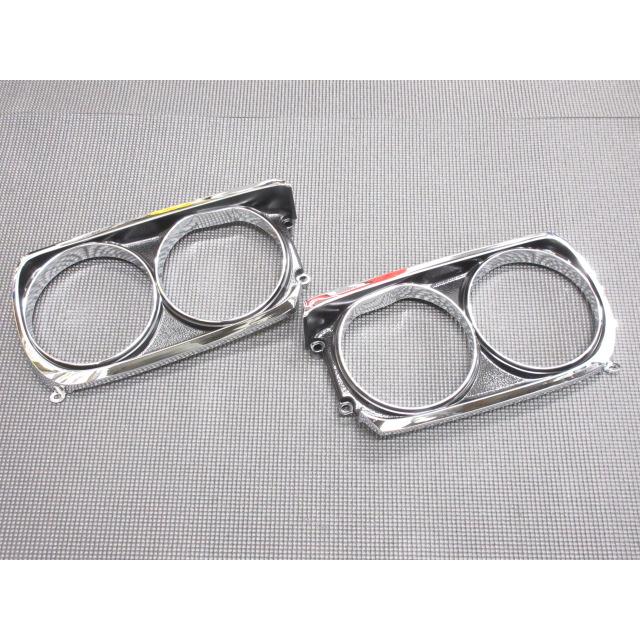 新品 ハコスカ 後期用 ヘッドライト モール フィニッシャー ベゼル 
