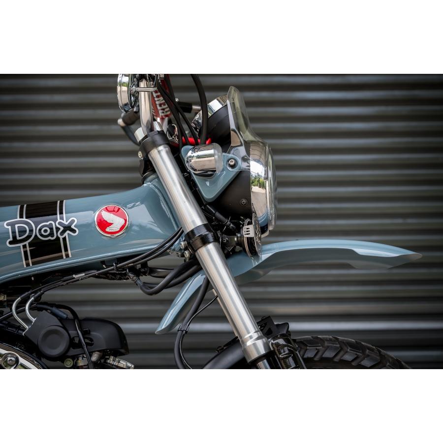 ダックス 125 フロント フェンダー グレー スクランブラー MOTOLORD