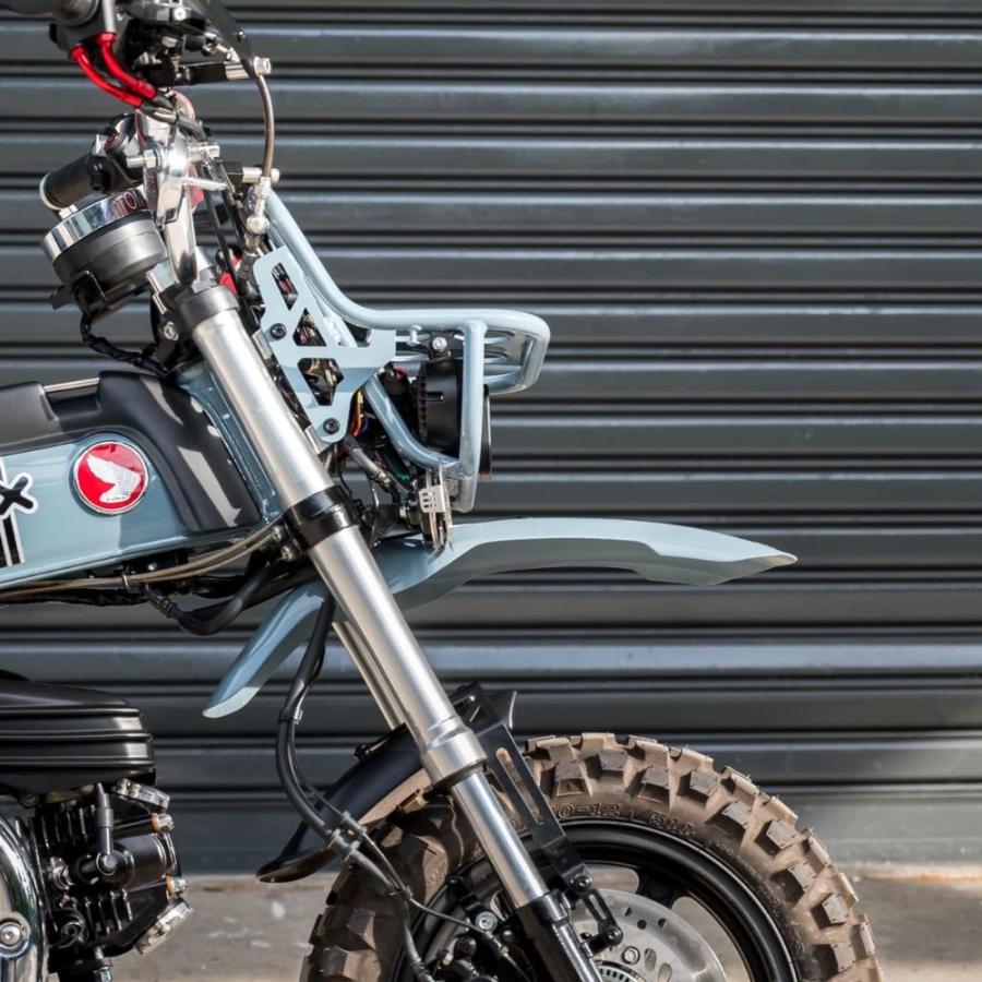 ダックス 125 フロント フェンダー グレー スクランブラー MOTOLORD