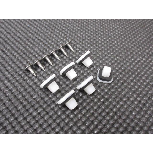 純正新品 AE86 フロントガラス サイドモール 取付用 グロメット+ビス