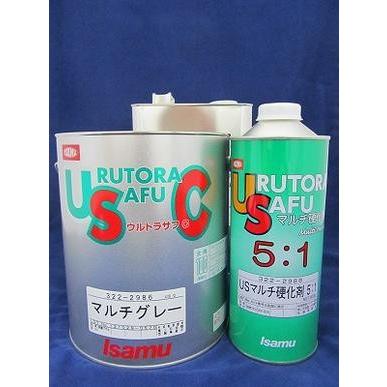 ウルトラサフC 5：1硬化剤 シンナーセット / イサム塗料 : ファイン