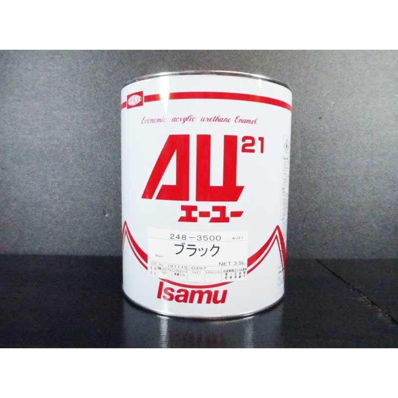AU21 3500ブラック 3.5L /イサム塗料 : ファインカラーズ ヤフー店