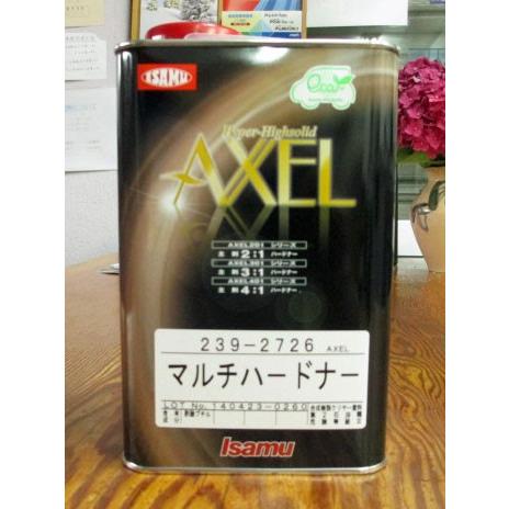 …マジックさん専用…イサム　アクセル1001ハードナー速乾0.9L…2本 アクセルマルチハードナーNEW 0.9Lイサム塗料 : ファインカラーズ
