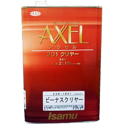 アクセル201 ビーナスクリヤー 3.5L /イサム塗料 高外観！2液ウレタン