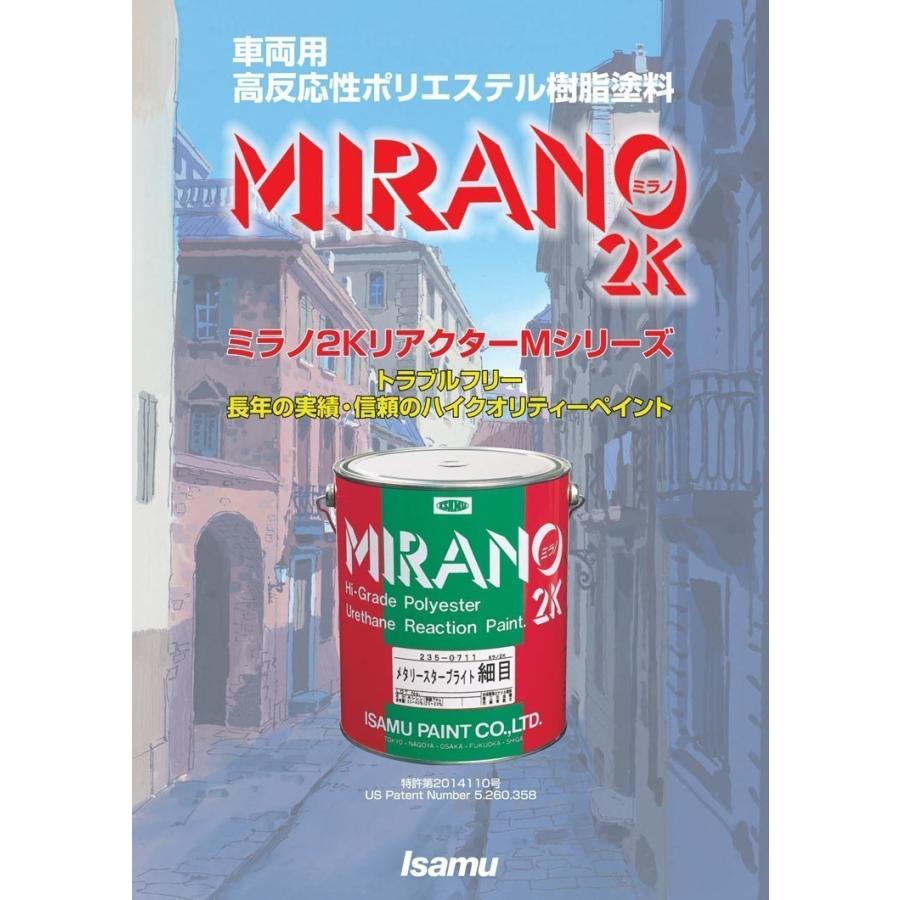 イサム ミラノ2K シャニンブルー 3.5L /イサム塗料 / 自動車補修用塗料 ・2