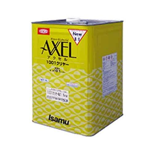 Isamu AXEL 1001クリヤー No.2　 16L アクセル1001クリヤー No.2 16L イサム塗料 / 2液ウレタンクリヤー（10