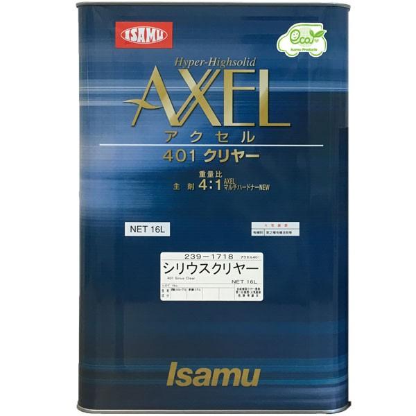 アクセル401 シリウスクリヤー 16L / イサム塗料 : ファインカラーズ