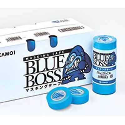 BLUE BOSS マスキングテープ 40mm×18m (30個入）/ KAMOI 車両塗装用