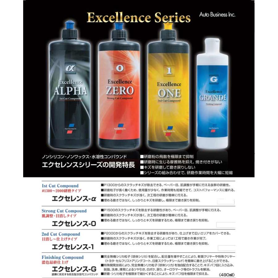 オートビジネス エクセレンス1 コンパウンド 750ml / ＃1500〜仕上げ