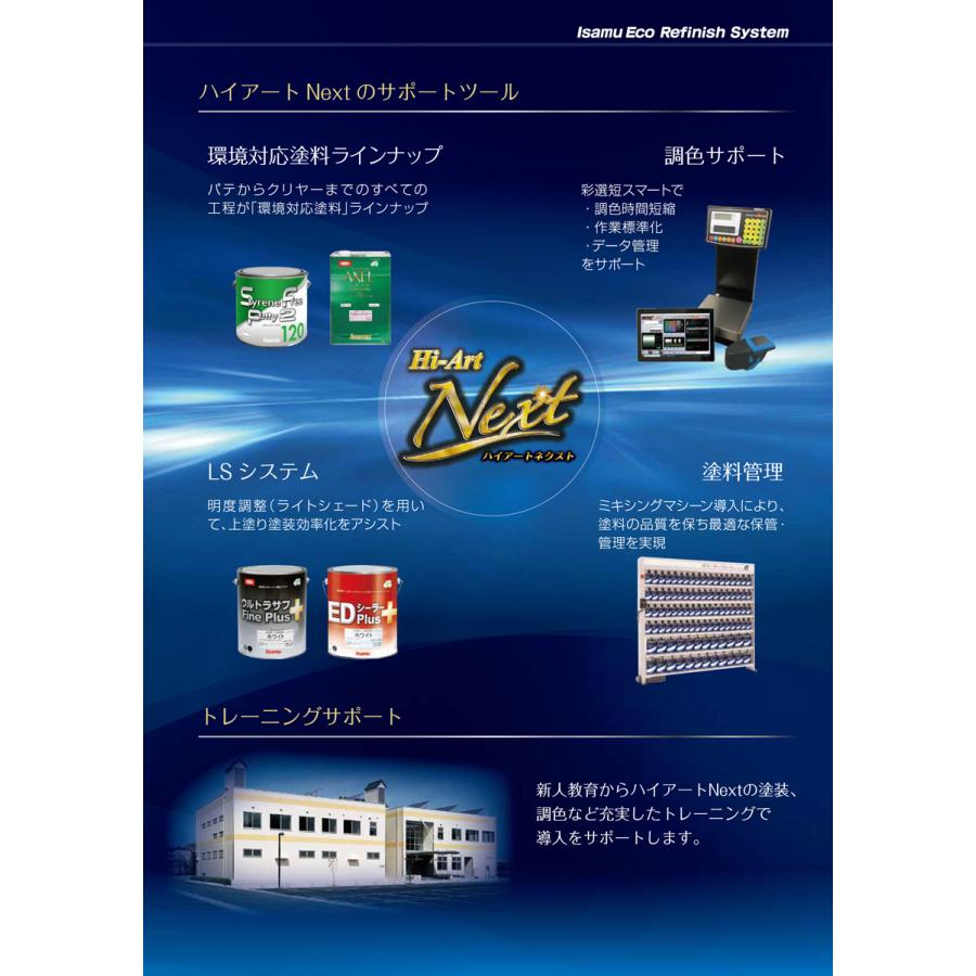 ハイアートNext ディープブラック 3.5L / イサム塗料 : ファイン