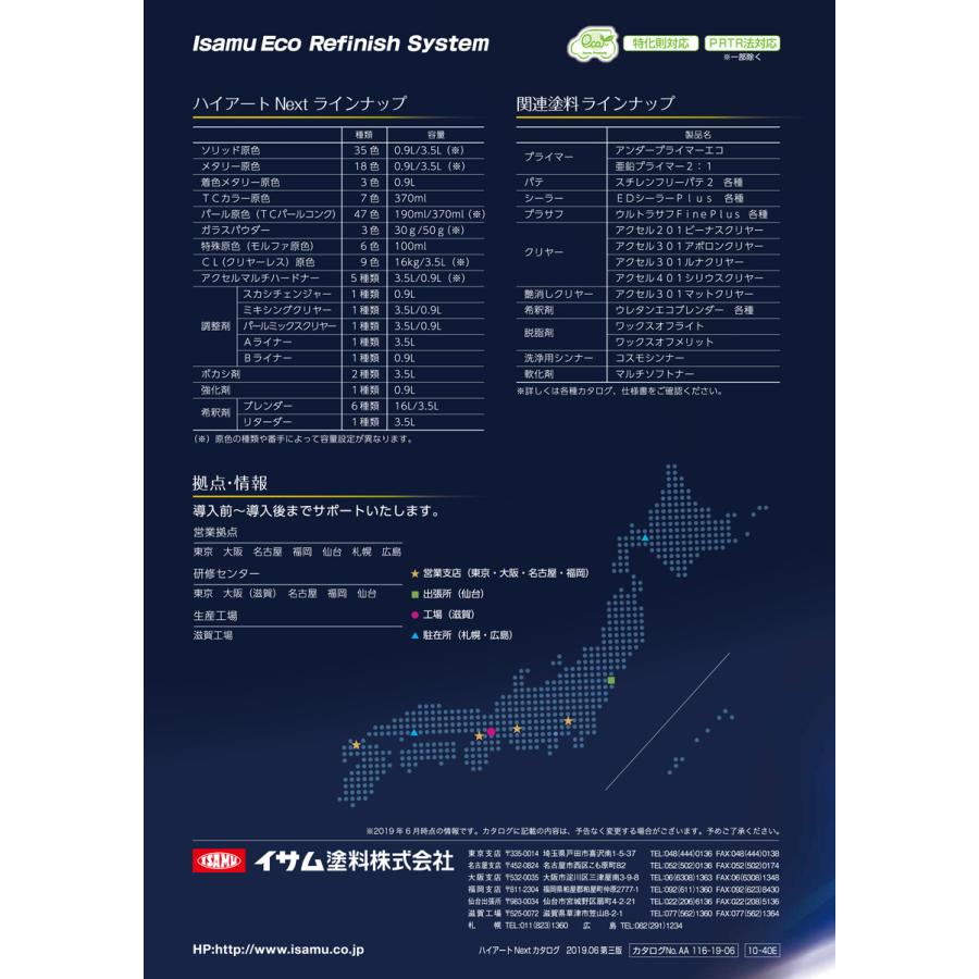 ハイアートNext ディープブラック 3.5L / イサム塗料 : ファイン
