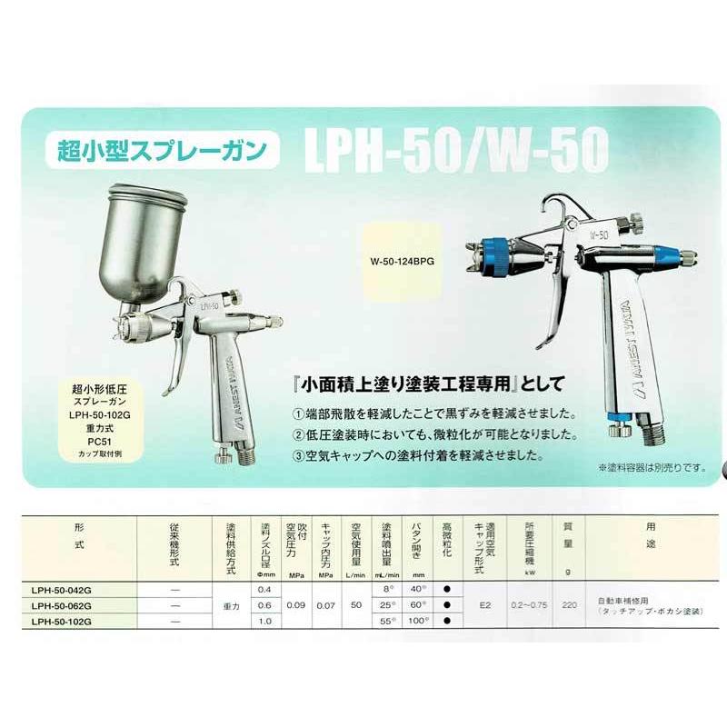 アネスト岩田 LPH-50-042G 口径0.4mm スプレーガン