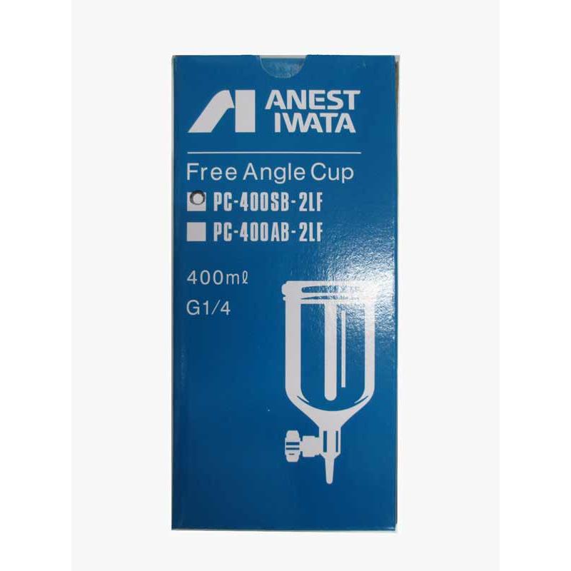アネスト岩田 フリーアングル塗料カップ PC-400SB-2LF / イワタ,重力式