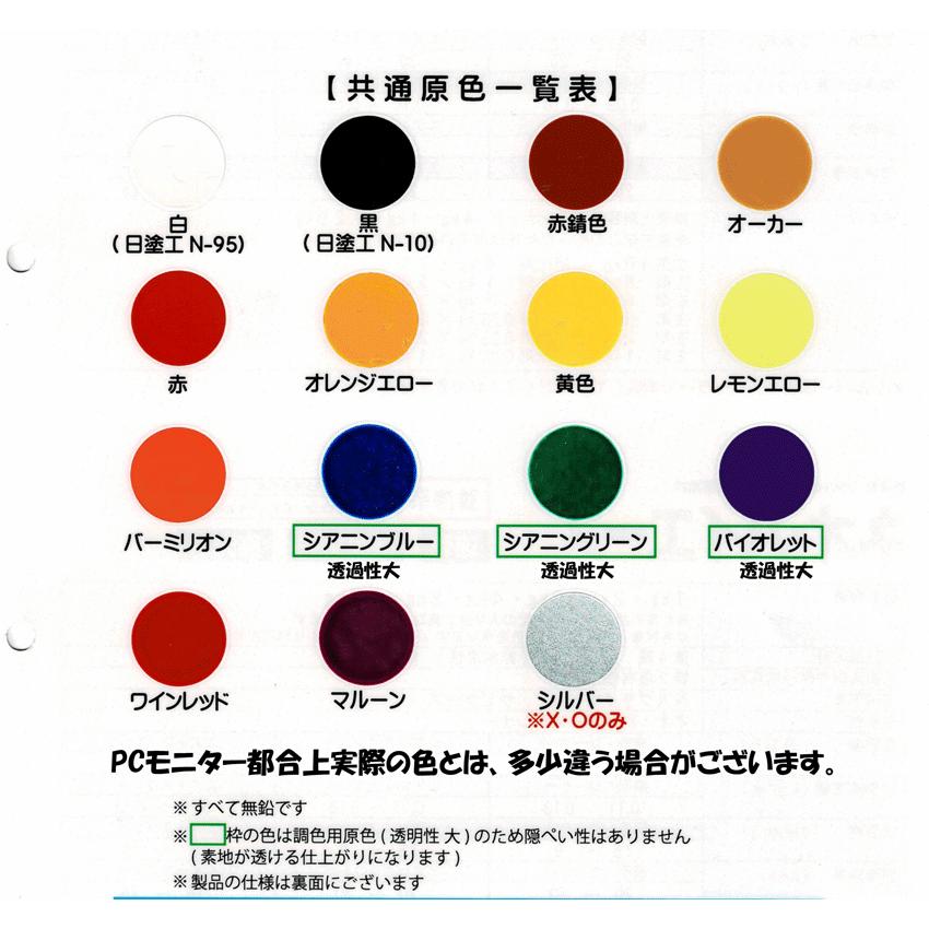 日亜ペイント X・O 黒 4kg / 2液アクリルウレタン塗料( 4:1) 重機 