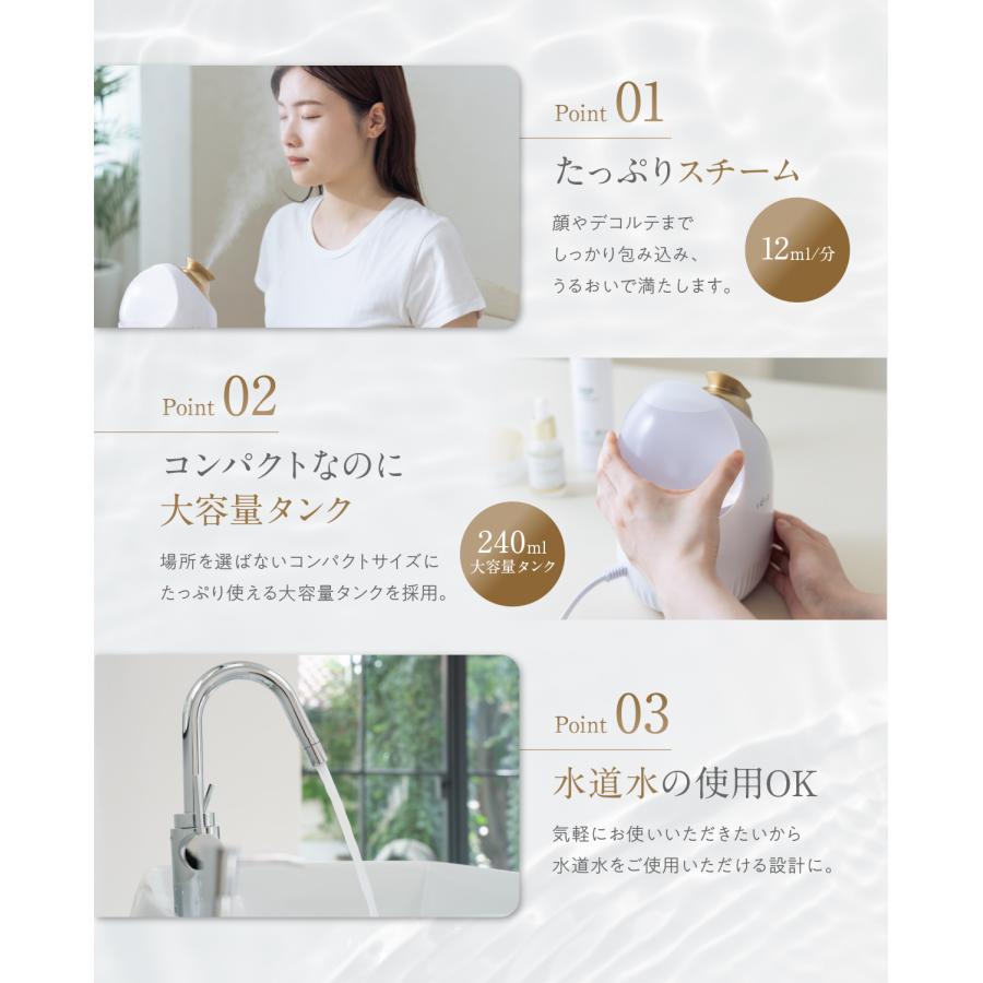 idio フェイススチーマー 【安心の6ヶ月保証】濃密ナノミスト 温 idio フェイススチーマー 【安心の6ヶ月保証】濃密ナノミスト 温