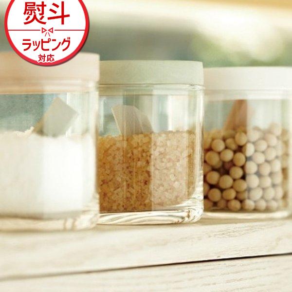 日本製 soil 珪藻土 キッチン 保存容器 フードコンテナ ガラス 調味料入れ ソイル｜fine-dream