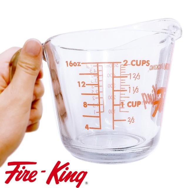 Fire-King ファイヤーキング メジャーリングジャグ 500ml : おしゃれ