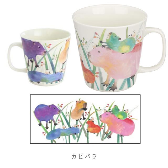 こまつか苗 #カピバラ 茶碗とマグカップ セット こまつか苗 #カピバラ 茶碗とマグカップ セット 【公式通販】