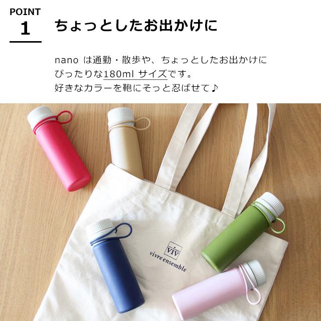WORLD CREATE（ワールド クリエイト） 水筒 コンパクト 軽量 180ml
