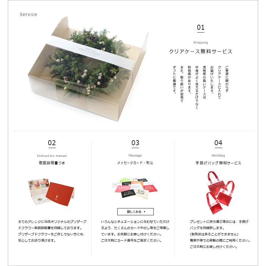 クリスマス/リース/キャロル/15時までのご注文であすつく/クリスマスリース/ギフト/ユーカリ/プリザーブドフラワー/プレゼント/インテリア|fine-flower|08