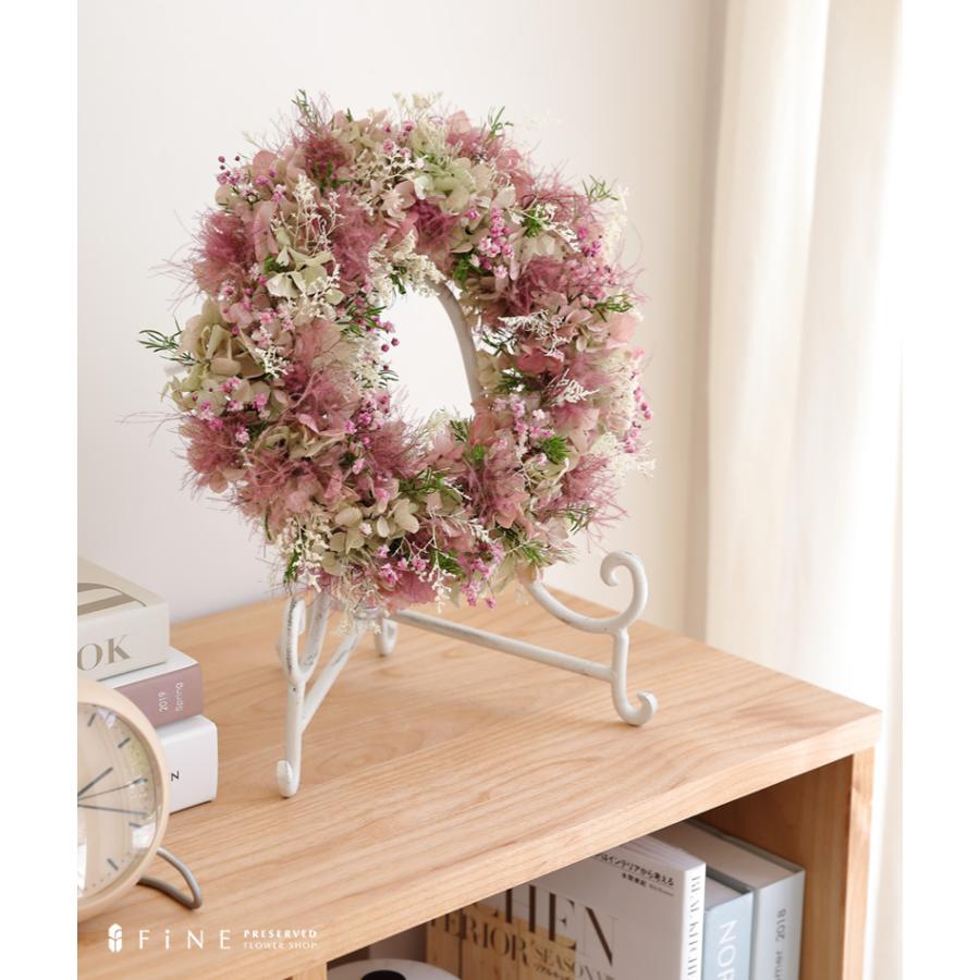 プリザーブドフラワー 母の日 プレゼント ギフト 花 プリュム リース リース インテリア 誕生日 結婚 新築 開店 開業 アレンジメント 送別祝い 退職祝い_2