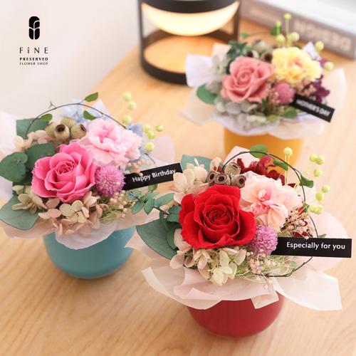 プリザーブドフラワー プレゼント ギフト 花 ローズ メリッサ アレンジメント 誕生日 結婚祝い 開店祝い お返し 女性 友人 母 お返し おしゃれ Ag385 プリザーブドフラワーfine 通販 Yahoo ショッピング