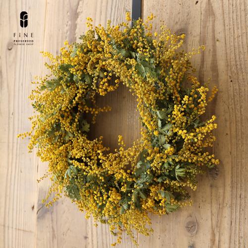 ブロカント 047 ミモザリース ドライフラワー ワイルドフラワー ボタニカル プリザーブドフラワー アート ギフト プレゼント 花束 アレンジメント Www Bollywoodpapa Com