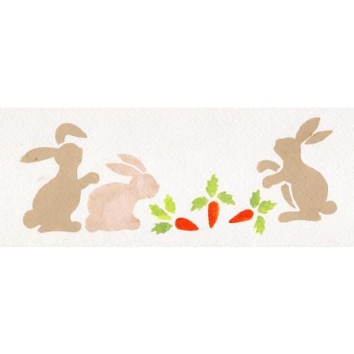 ファインホームのステンシルシート うさぎと人参 Fh 107 Fh 107 ファインホーム 通販 Yahoo ショッピング