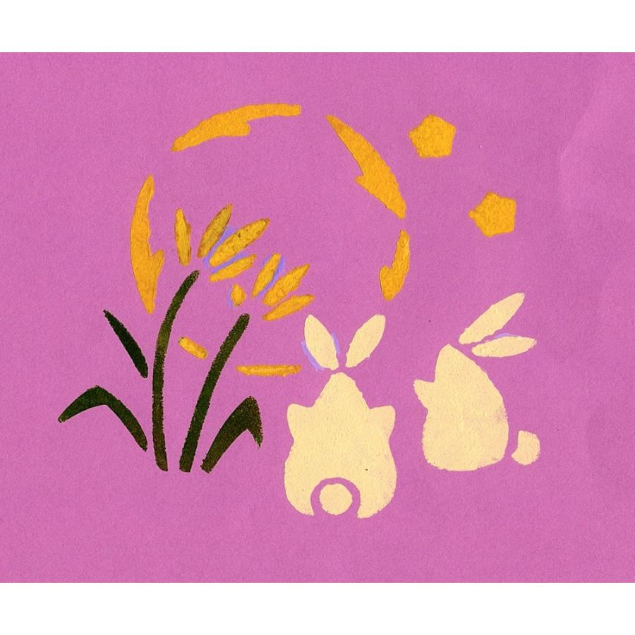 ファインホームのステンシルシート 月とうさぎ Fh 180 Fh 180 ファインホーム 通販 Yahoo ショッピング