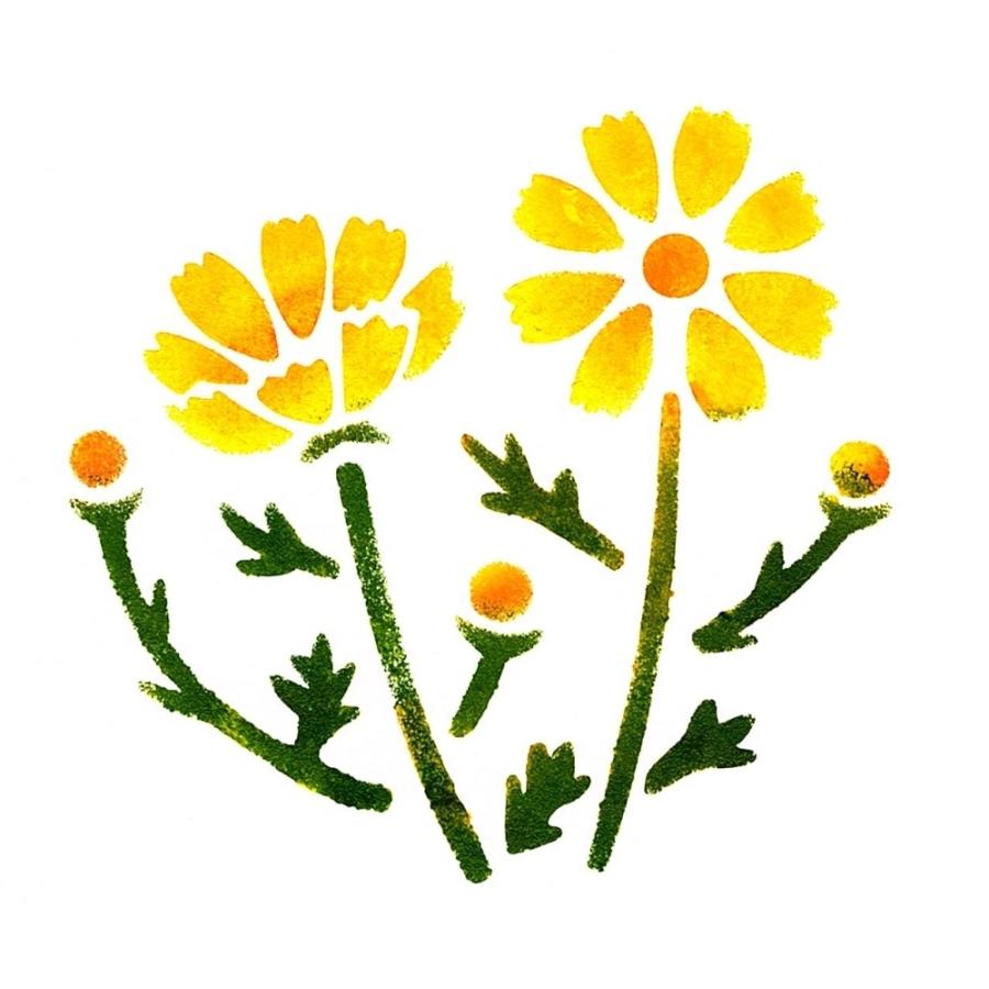 ファインホームのステンシルシート イエロー コスモスlサイズ Fh 193l Fh 193l ファインホーム 通販 Yahoo ショッピング