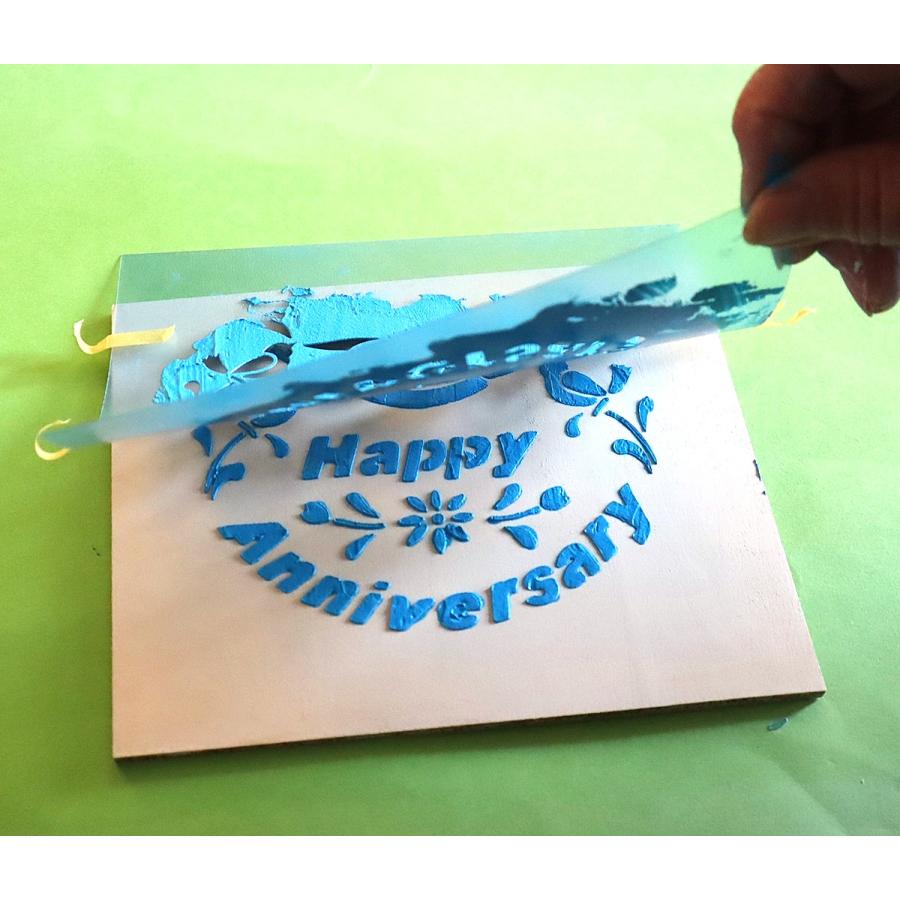 ファインホームのステンシルシート カメ Lサイズ fh-251L : ファイン