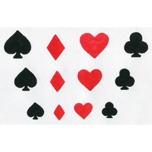 ファインホームのステンシルシート トランプ柄mサイズ Fh 266m Fh 266 ファインホーム 通販 Yahoo ショッピング