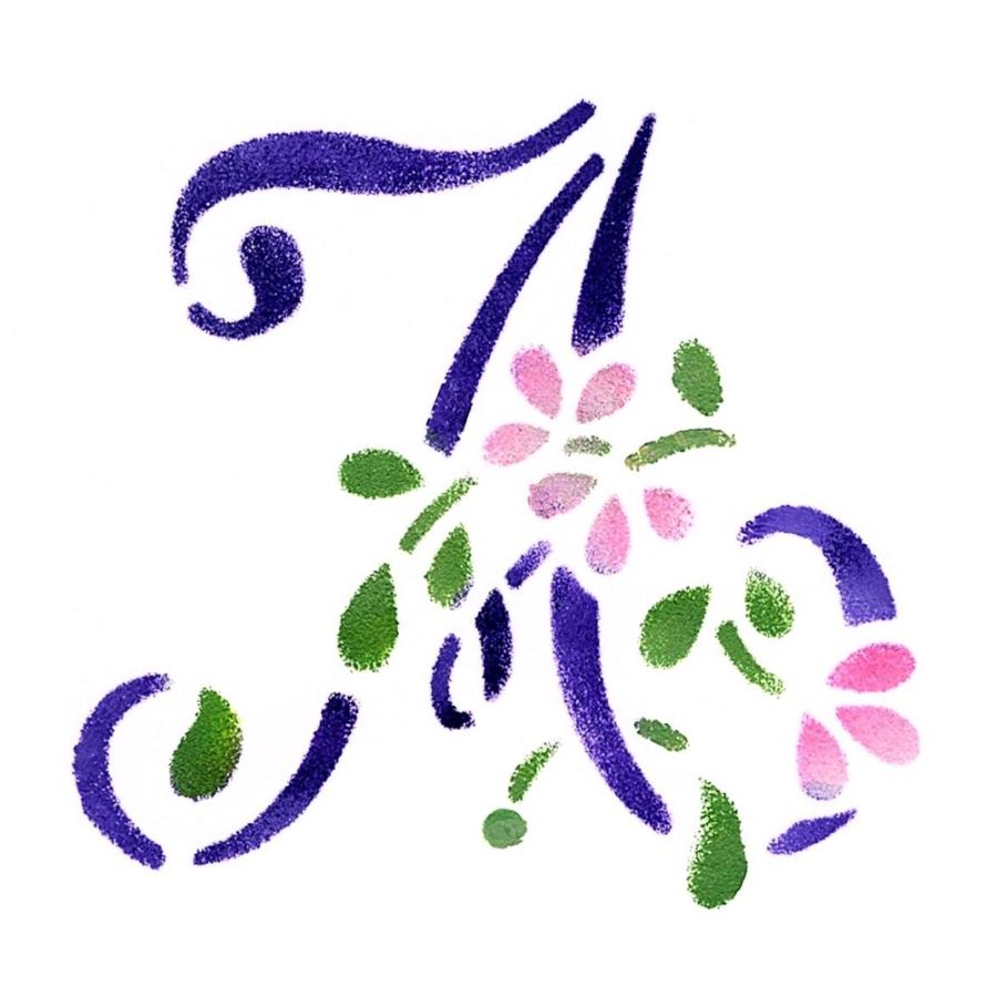 ファインホームのステンシルシート Fh 345 花文字a Fh 345 ファインホーム 通販 Yahoo ショッピング