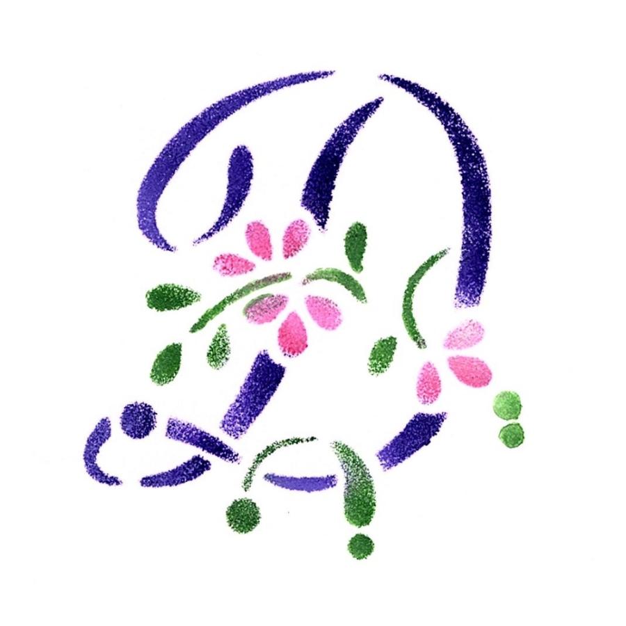 ファインホームのステンシルシート Fh 348 花文字d Fh 348 ファインホーム 通販 Yahoo ショッピング