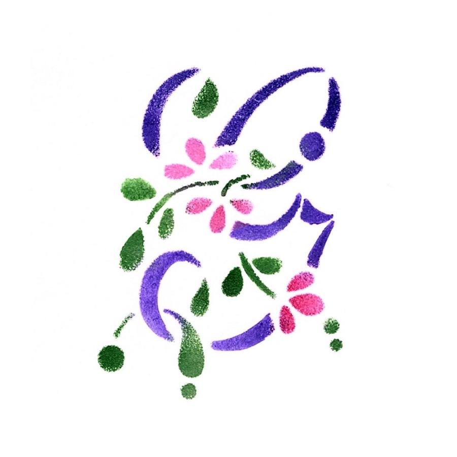 ファインホームのステンシルシート Fh 351 花文字g Fh 351 ファインホーム 通販 Yahoo ショッピング