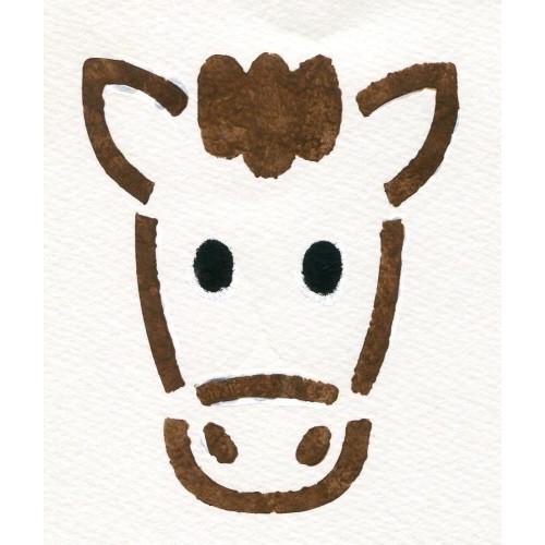 ファインホームのステンシルシート 馬Sサイズ fh-404s : ファイン