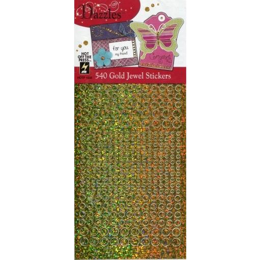 Ｄａｚｚｌｅｓステッカー　ノーマルタイプ　HOTP1556　 ゴールド |  | 01