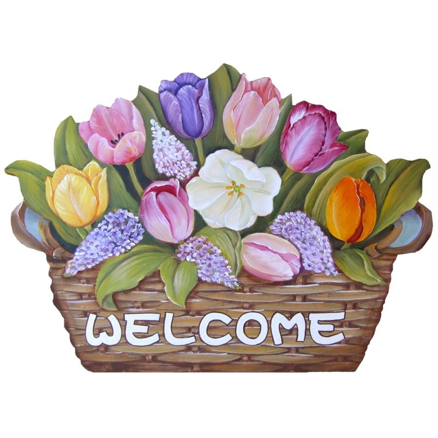 トールペイント ご自分で描く 図案付白木素材 Wbk 012 チューリップのウェルカム Wbk 012 ファインホーム 通販 Yahoo ショッピング