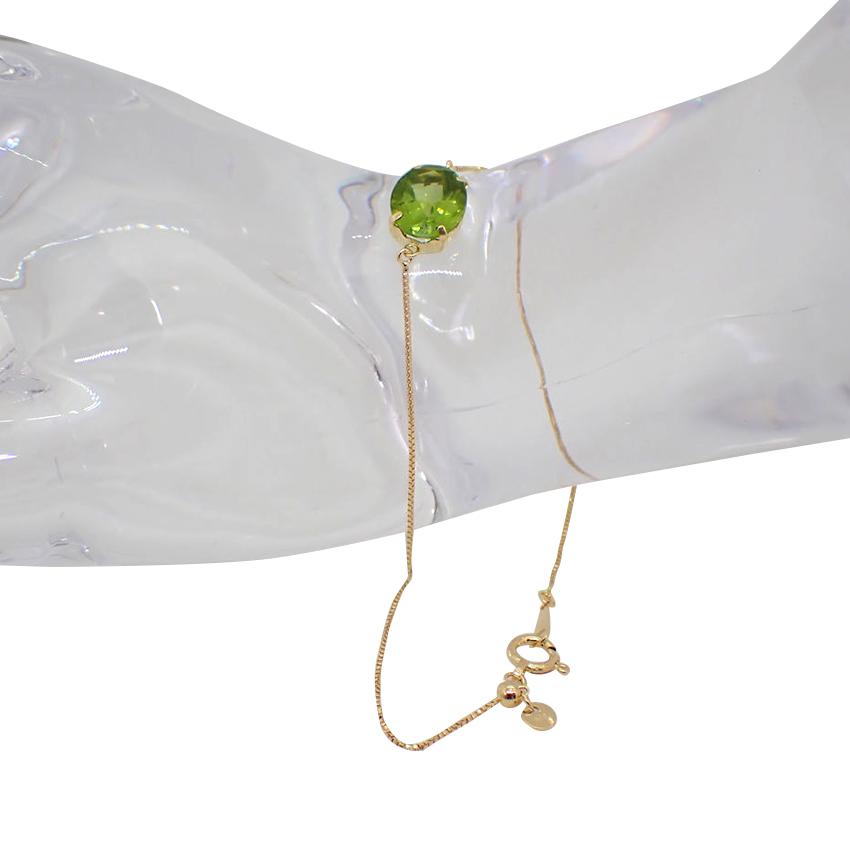 新品】K18YG ペリドット ブレスレット[i3-4] : i3-4 : JewelerCHIC  