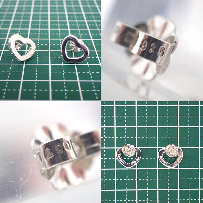 中古】TIFFANY/ティファニー 925 メトロハート ピアス/j120-33 【公式