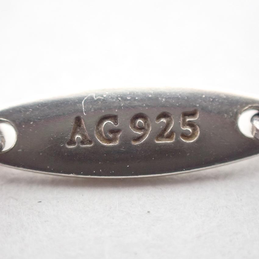 【中古】TIFFANY/ティファニー 925 ビーン ペンダント/ネックレス/j125-4_8