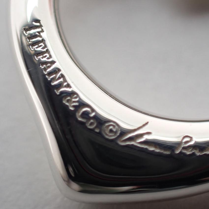 【中古】TIFFANY/ティファニー 925 オープンハート ペンダント/ネックレス/j14-10_7