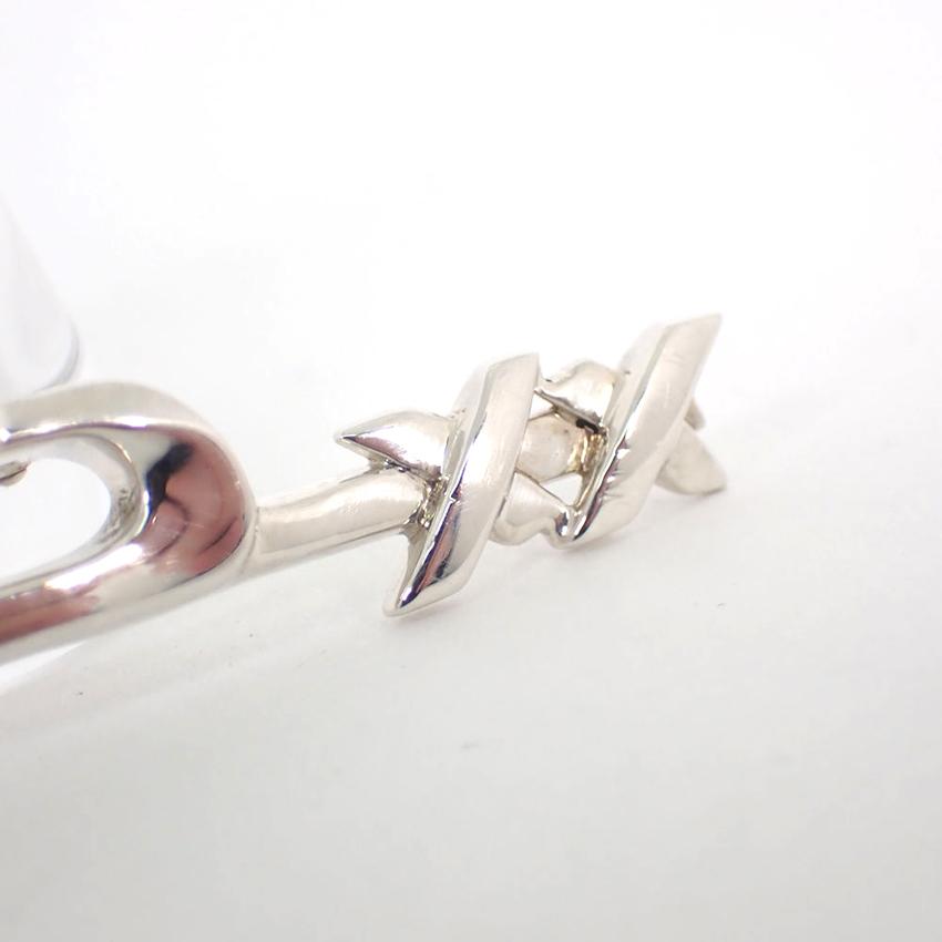 【中古】TIFFANY/ティファニー 925 ラビングハート＆アロー ブローチ/j175-7_2