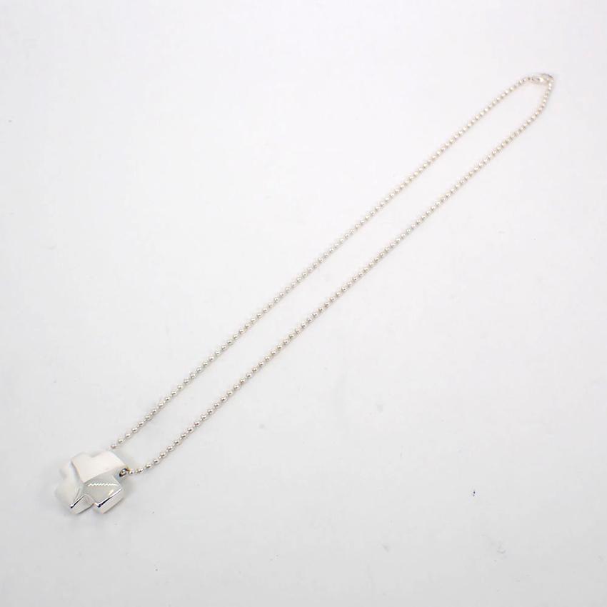 【中古】TIFFANY/ティファニー 925 ローマンクロス ペンダント/ネックレス/j176-9_4
