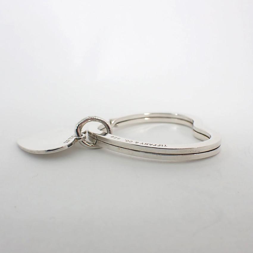 【中古】TIFFANY/ティファニー 925 オープンハートキーリング/j202-4_1